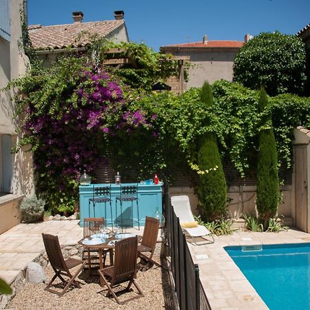 Maison Pelissier Bed And Breakfast With Sweeming Pool Cuxac-d'Aude Bagian luar foto