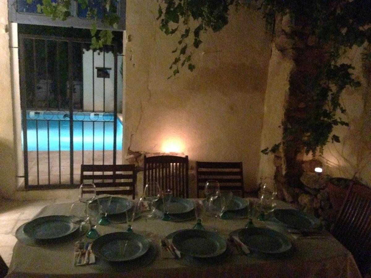 Maison Pelissier Bed And Breakfast With Sweeming Pool Cuxac-d'Aude Bagian luar foto