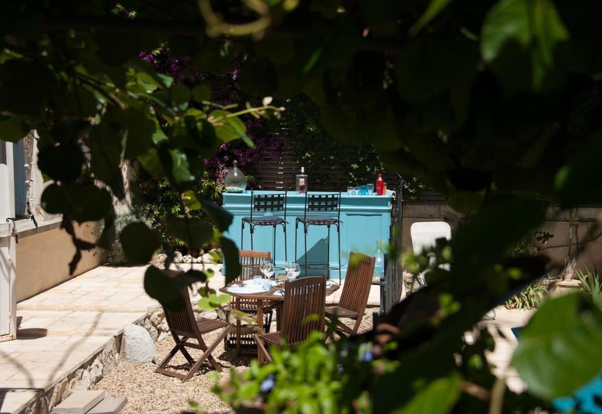 Maison Pelissier Bed And Breakfast With Sweeming Pool Cuxac-d'Aude Bagian luar foto